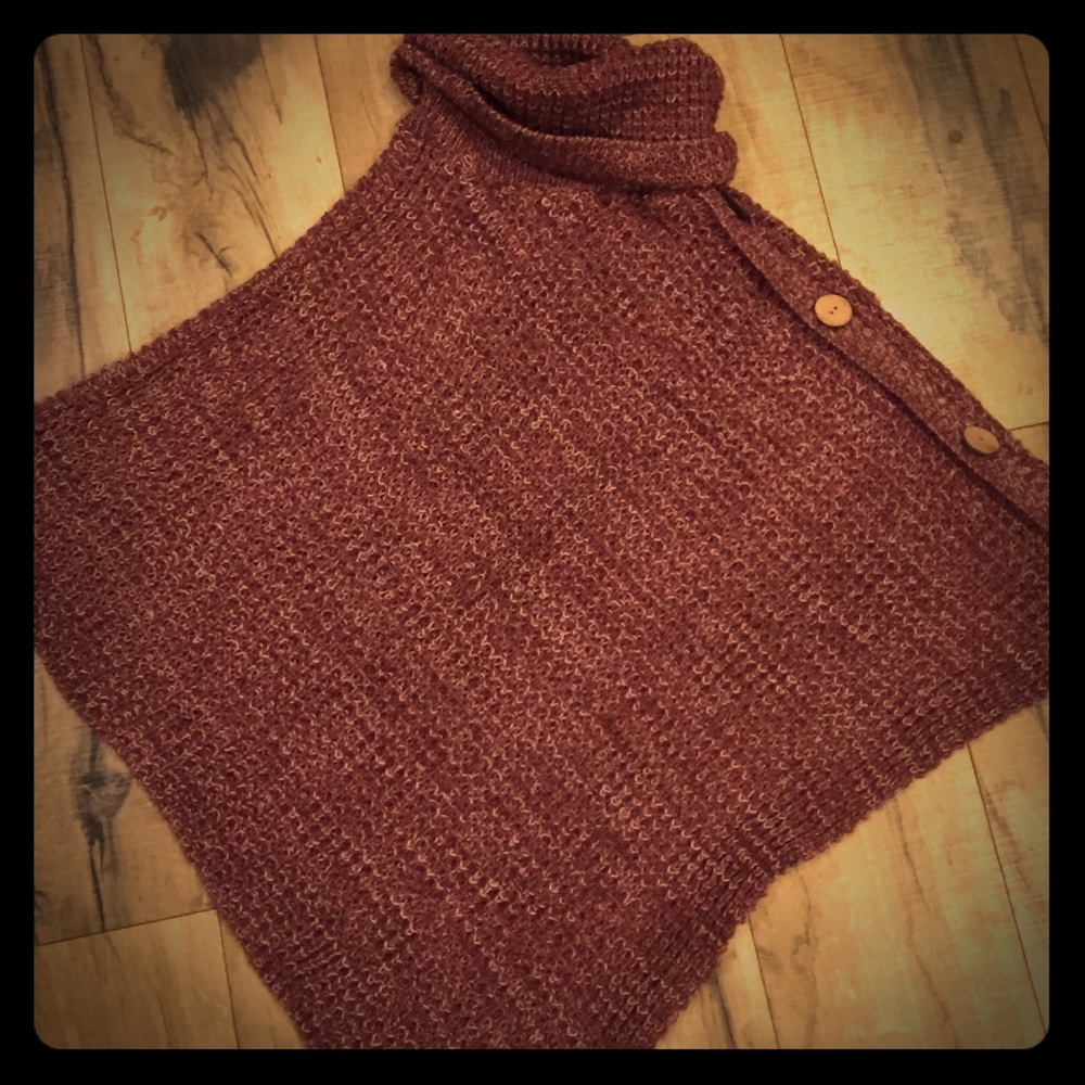 Boutique Sweater Poncho